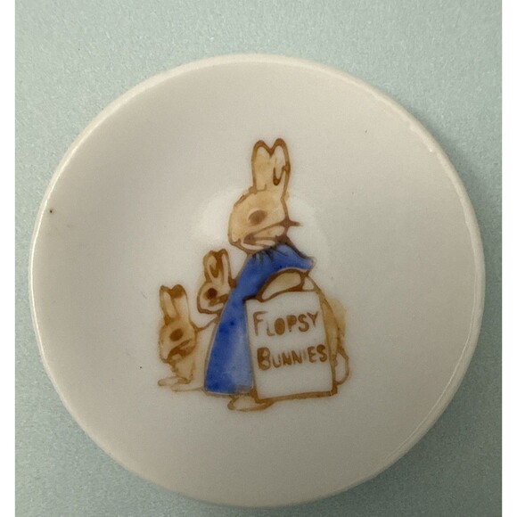Vintage Peter Rabbit Toy Tea Set | B. Shackman & Co. | Item # 3 | Beatrix Potter - Picture 8 of 10